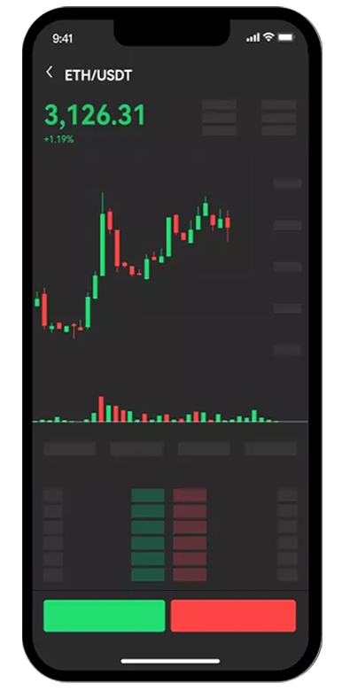 APP 钱包设置界面